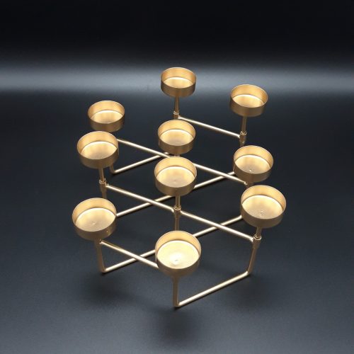 Dísztárgy mécses tartó