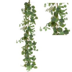 Girland eukaliptusz mûanyag 150 cm zöld