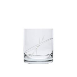   Whisky pohár Swarovski kristállyal 300 ml üveg 8,8x8 cm átlátszó S/6