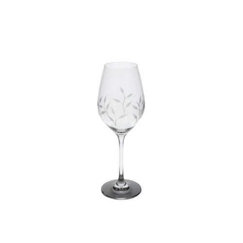 Boros pohár Swarovski kristállyal 360 ml üveg 22,5x8 cm átlátszó S/2