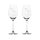 Pohár "Mr+Mrs" felirattal, Swarovski kristállyal 360 ml üveg 22,5x8 cm átlátszó S/2