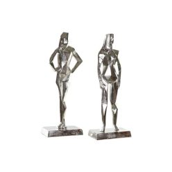 Figura alumínium 23x13x62 cm ezüst 2 féle