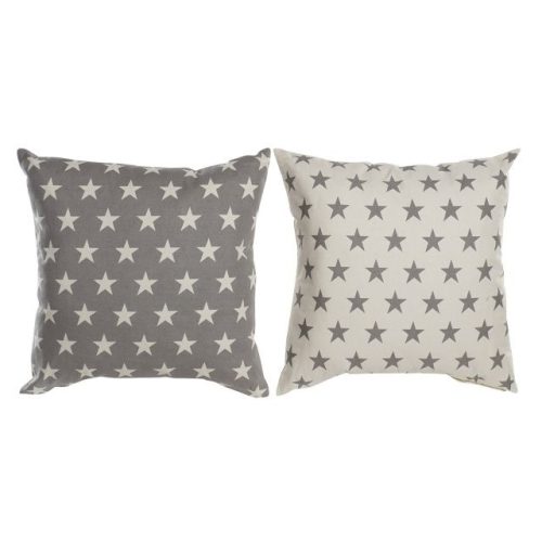 Párna csillagok poliészter, pamut 60x10x60 cm bézs, barna 2 féle