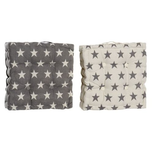 Ülõpárna csillagok pamut 40x8x49 cm bézs, barna 2 féle