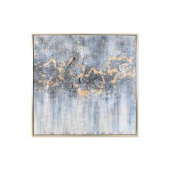 Kép absztrakt vászon, polisztirol 131x3,8x131 cm színes