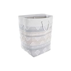 Kosár pamut 35x35x55 cm színes