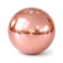 Tükörgömb, felfújható mûanyag 60 cm rosegold