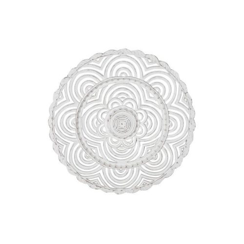 Dekoráció falra Mandala mdf 90x4x90 cm fehér
