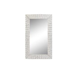 Tükör fonott, üveg, mdf 87x4x147 cm fehér