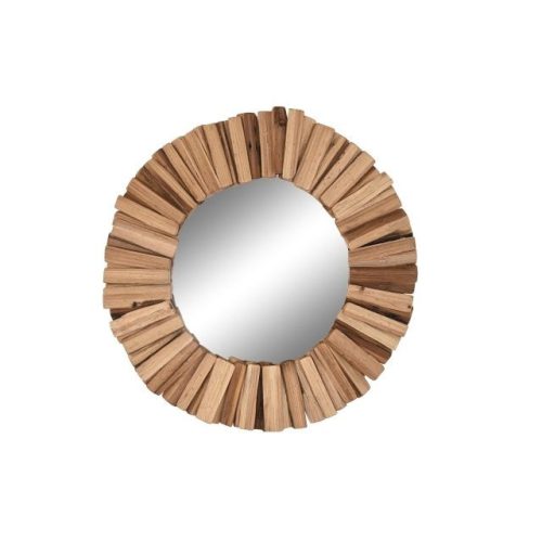 Tükör lucfenyõ, üveg 60x4x60 cm natúr