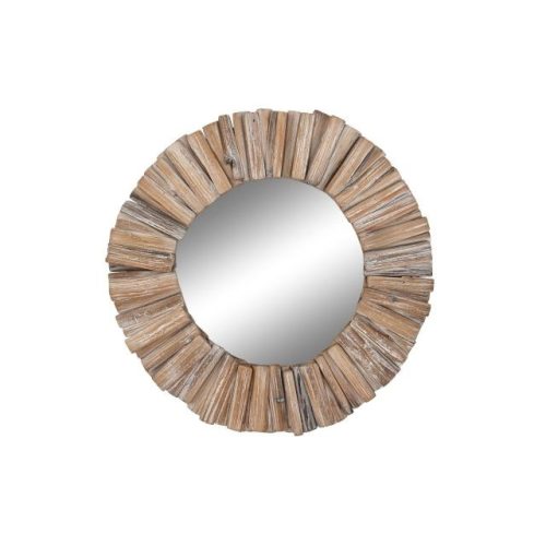 Tükör lucfenyõ, üveg 60x4x60 cm fehér