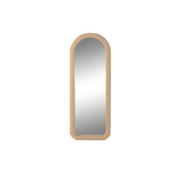 Tükör egész alakos poliészter, üveg 60x4x160 cm barna