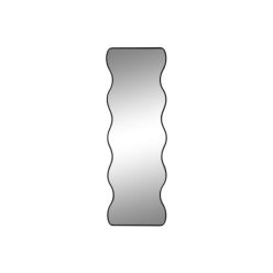 Tükör egész alakos fém, üveg 50x2x150 cm fekete