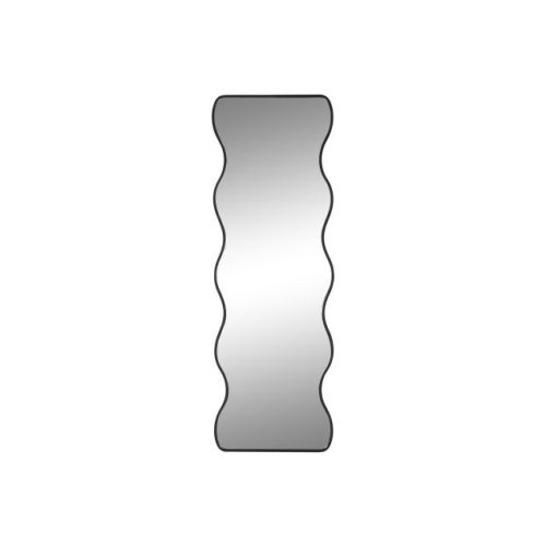 Tükör egész alakos fém, üveg 50x2x150 cm fekete