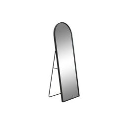 Tükör egész alakos fém 50x4x150 cm fekete