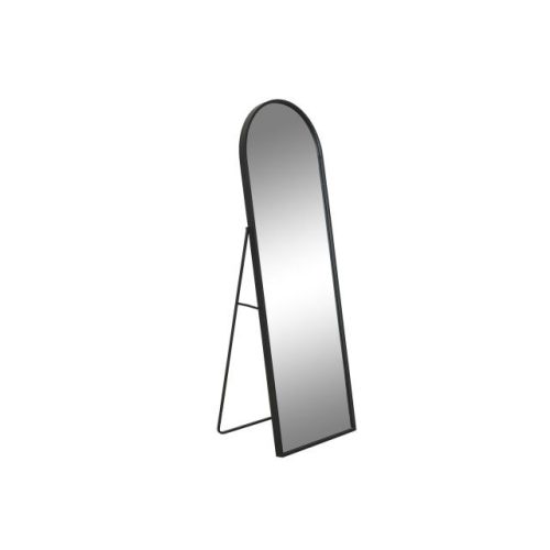 Tükör egész alakos fém 50x4x150 cm fekete