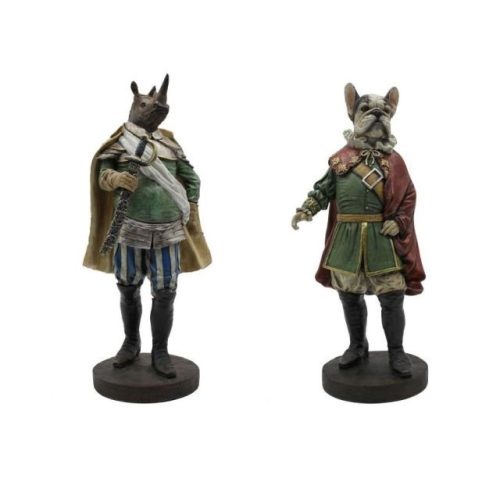 Figura Napóleon poly 20x15x42 cm színes 2 féle