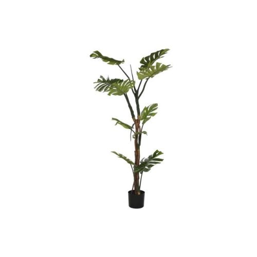 Selyemvirág cserepes polietilén 60x60x170 cm zöld