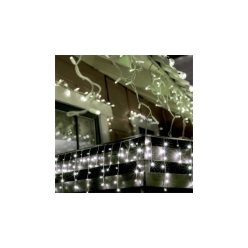   Fényfüggöny 150 LED-es, kültéri-beltéri, 8 program, hidegfehér 5 m