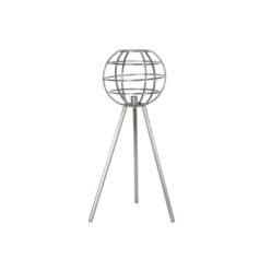 Lámpa asztali fém 50x50x98 cm sötétszürke