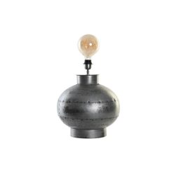 Lámpa asztali búra nélkül réz 36x36x43 cm ezüst