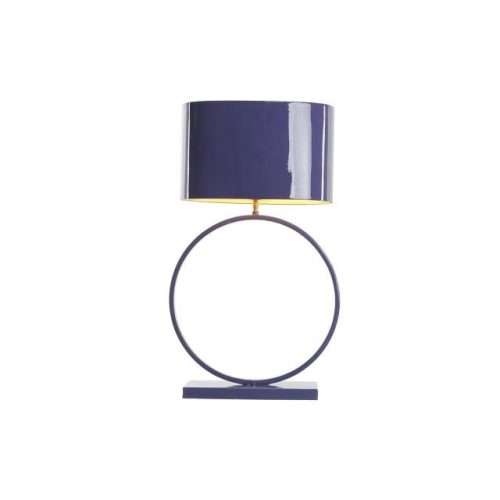 Lámpa asztali fém 41x20x71 cm lila