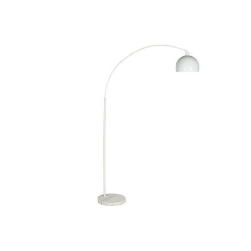 Lámpa álló fém, márvány 36x110x195 cm fehér