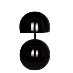 Lámpa asztali fém 31x31x59 cm fekete