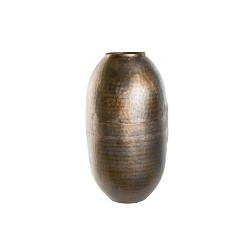 Váza alumínium 40x38x68 cm arany, bronz