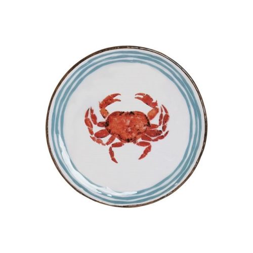 Asztali kínáló lakkozott mangófa 25,5x25,5x2,5 cm színes