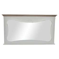 Tükör fa 105x64x4,5 cm fehér