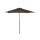 Napernyõ összecsukható poliészter, acél 270x270x225 cm barna, fekete