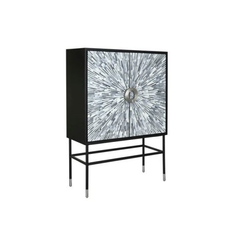 Kisbútor csont, poly, mdf 100x40x140 cm színes