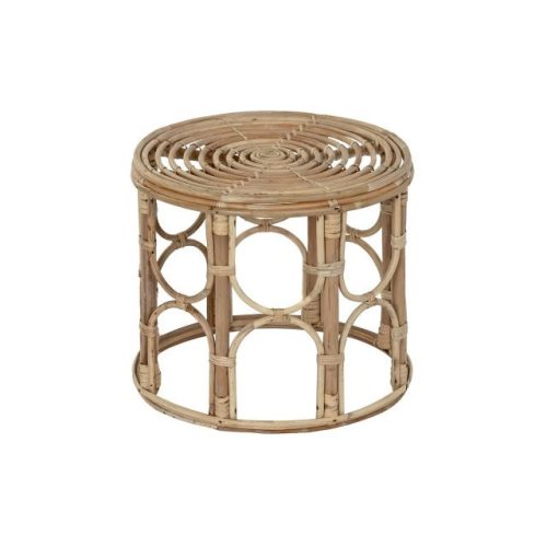 Kisasztal rattan 38x38x38 cm natúr