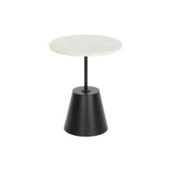 Kisasztal márvány, fém 40x40x50 cm színes