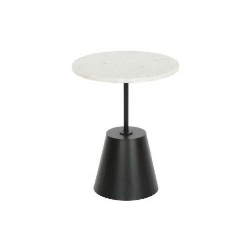 Kisasztal márvány, fém 40x40x50 cm színes