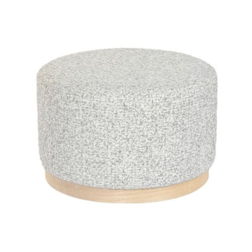 Kispad poliészter 48x48x31 cm világosszürke