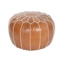 Ülõpárna bõr 50x50x40 cm barna