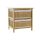 Fiókos szekrény bambusz, császárfa 42x32x45 cm natúr