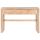 Konzolasztal lucfenyõ, mdf 120x40x80 cm natúr