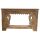 Konzolasztal teakfa, mangófa 148x38x91 cm natúr