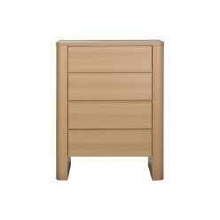 Komód márvány, mdf 76x40x100 cm natúr