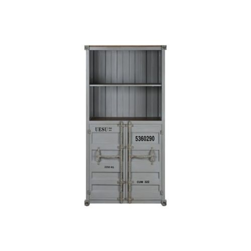 Polc fém, mdf 87x44x168,5 cm égkék