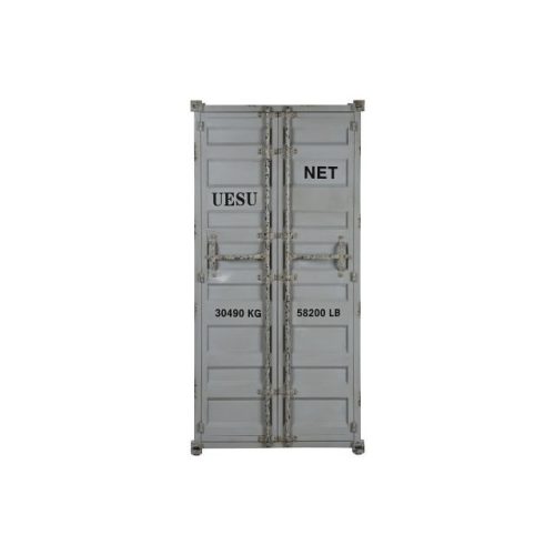 Palacktartó fém, mdf 76,5x41x157,5 cm égkék