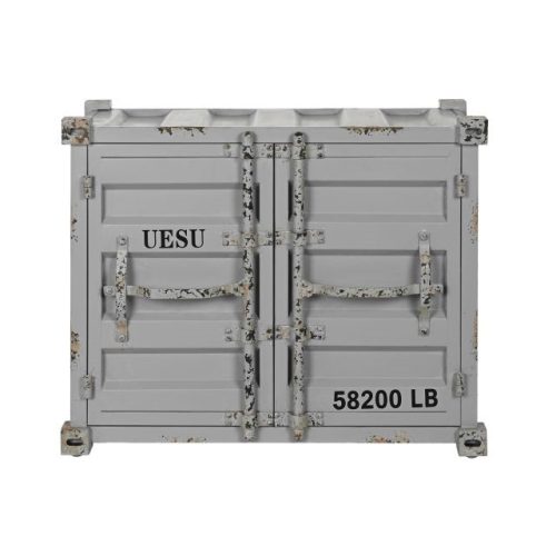 Palacktartó fém, mdf 77x41x64 cm égkék