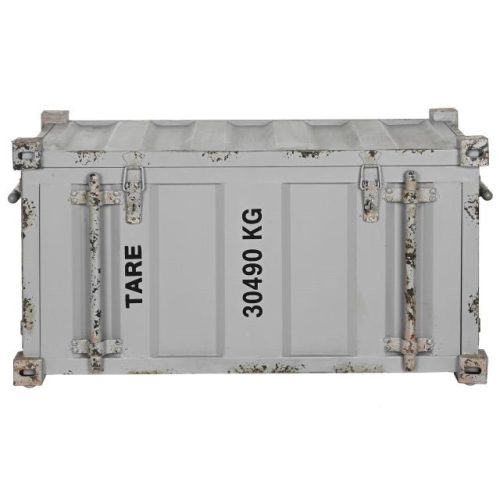 Láda fém 89x41,5x45,5 cm égkék