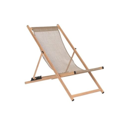 Napozóágy alumínium 61x110,5x97 cm natúr