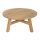 Kisasztal fa 90x90x40 cm natúr