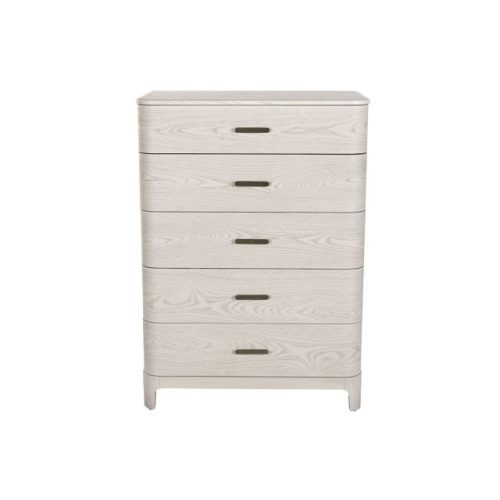 Komód fiókos fém 80,6x48x112,5 cm fehér