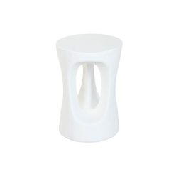 Kisasztal magnézia 35,5x35,5x51 cm fehér